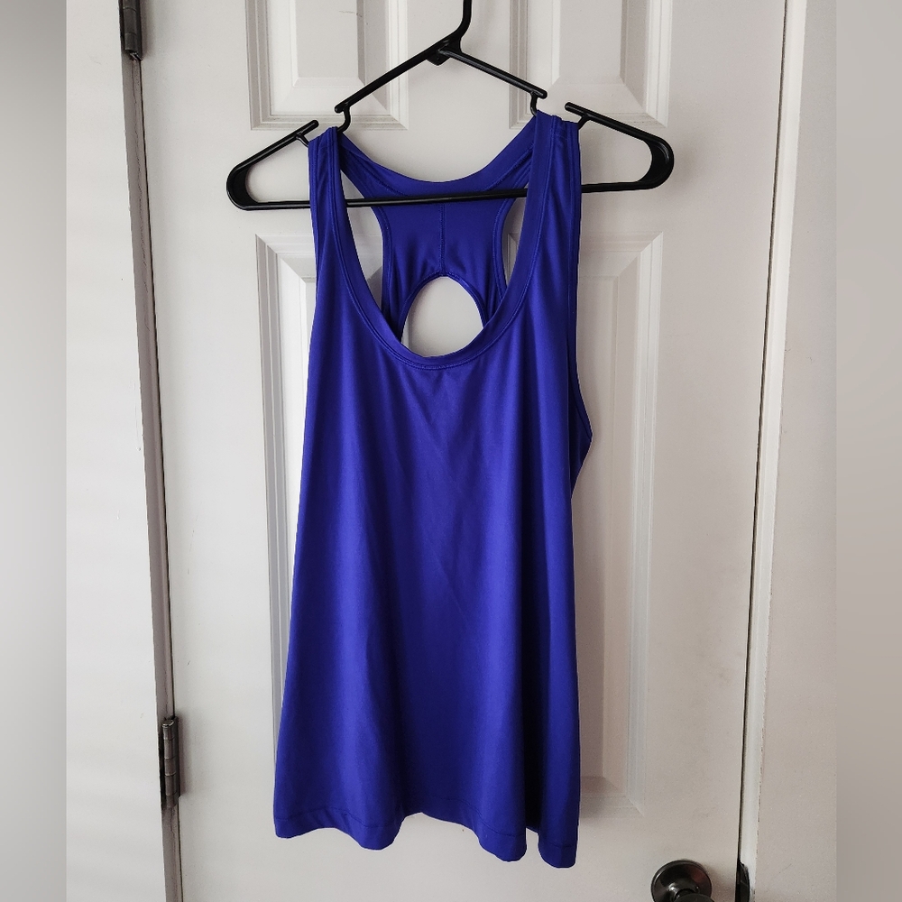 Athleta Tank Top, Blue, Size L